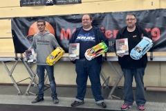 Treppchen FWD / P1 Libar, P2 Buchner, P3 Fuchs